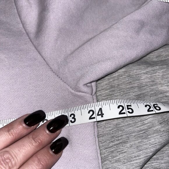 H&M Disney Lavender Mickey Mouse Logo Hoodie Pullover Sweatshirt Size Medium - Picture 8 of 8